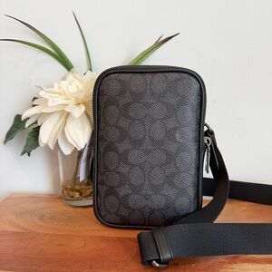 Coach Aden Crossbody Bag In Signature Canvas‎